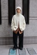 MEIAS " WAVE WOOL DRIVERS CARDIGAN ( IVORY )"