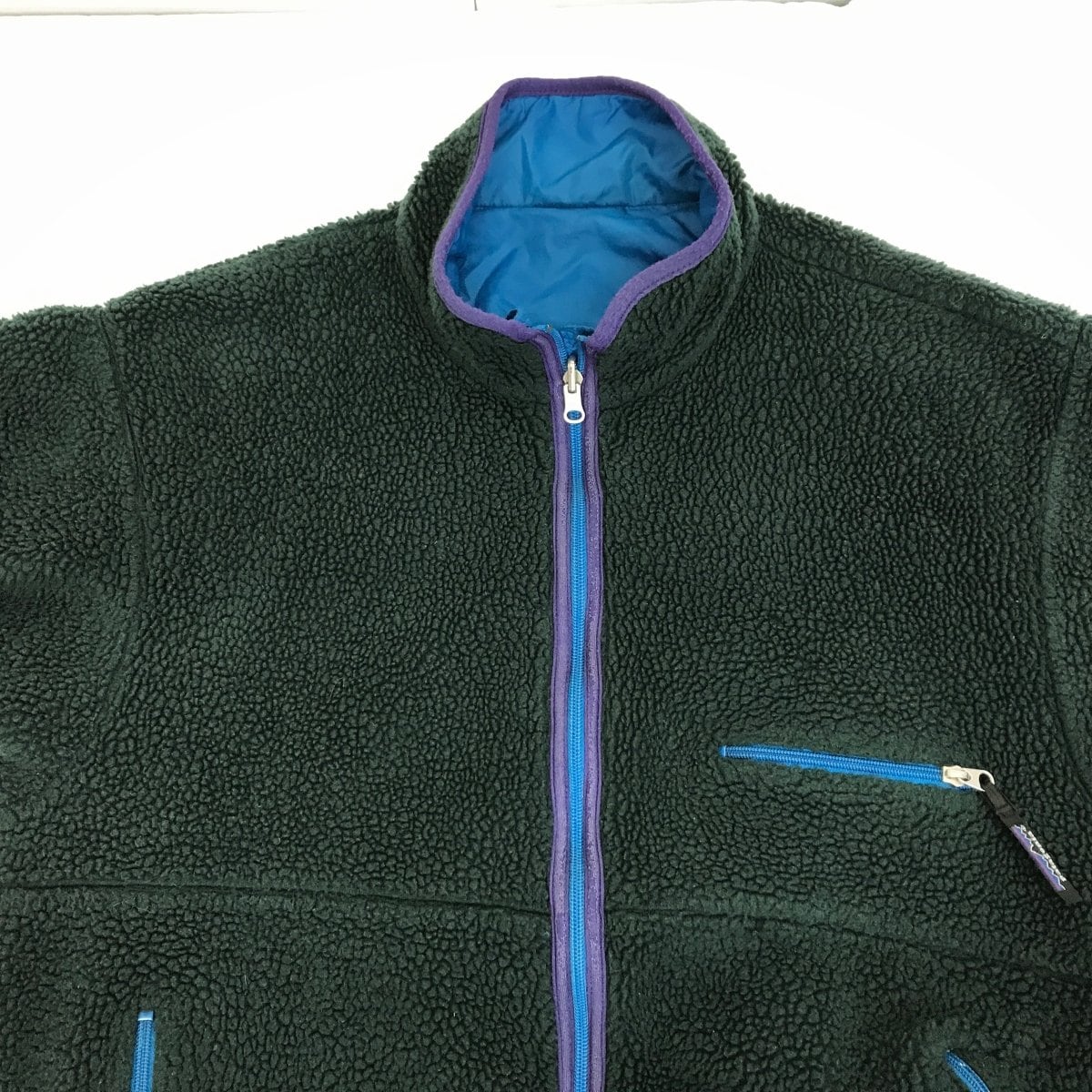 PATAGONIA パタゴニア 90年代 USA製 リバーシブル グリセードフリース