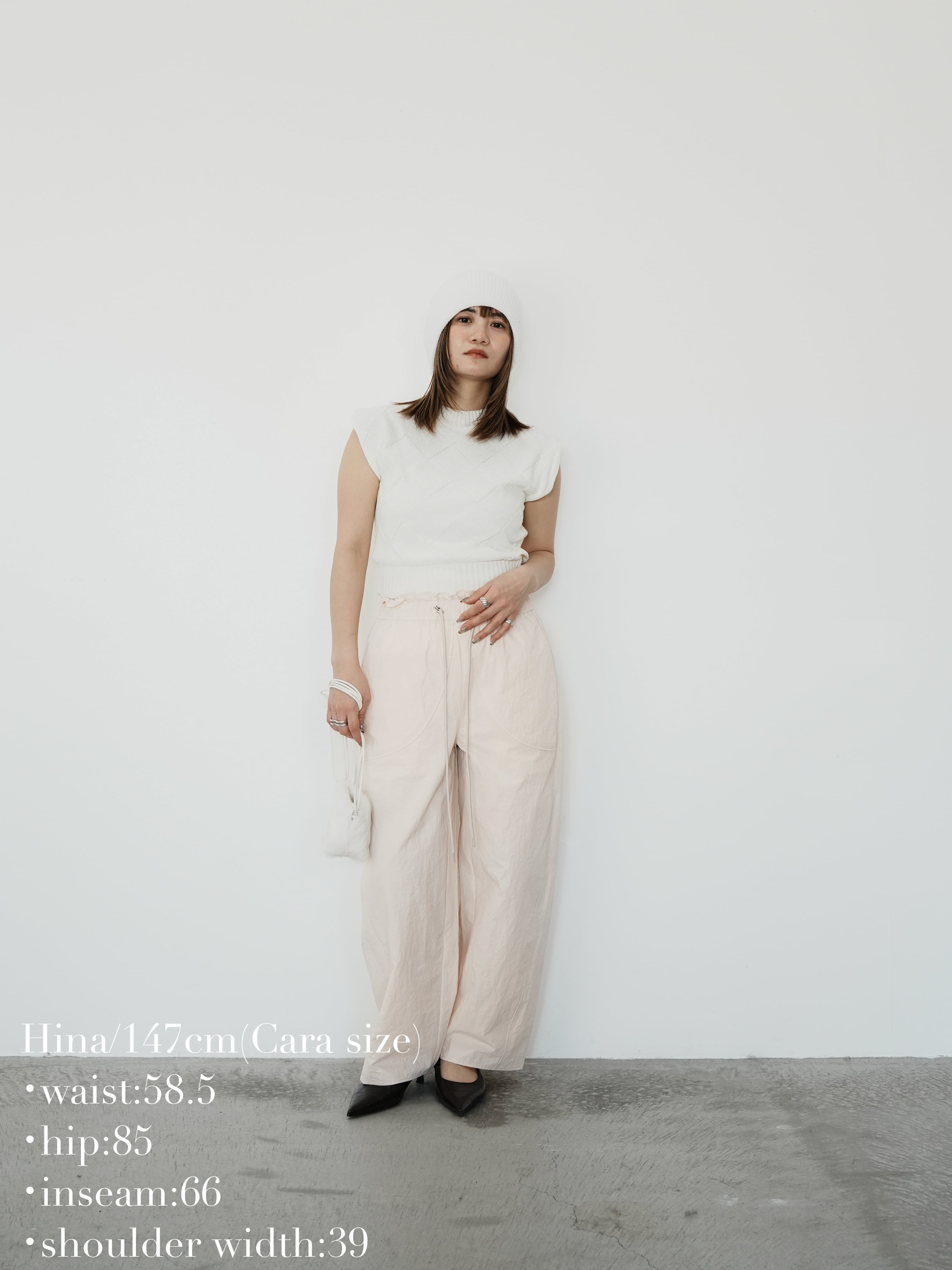 woven summer knit tops | Katrin TOKYO