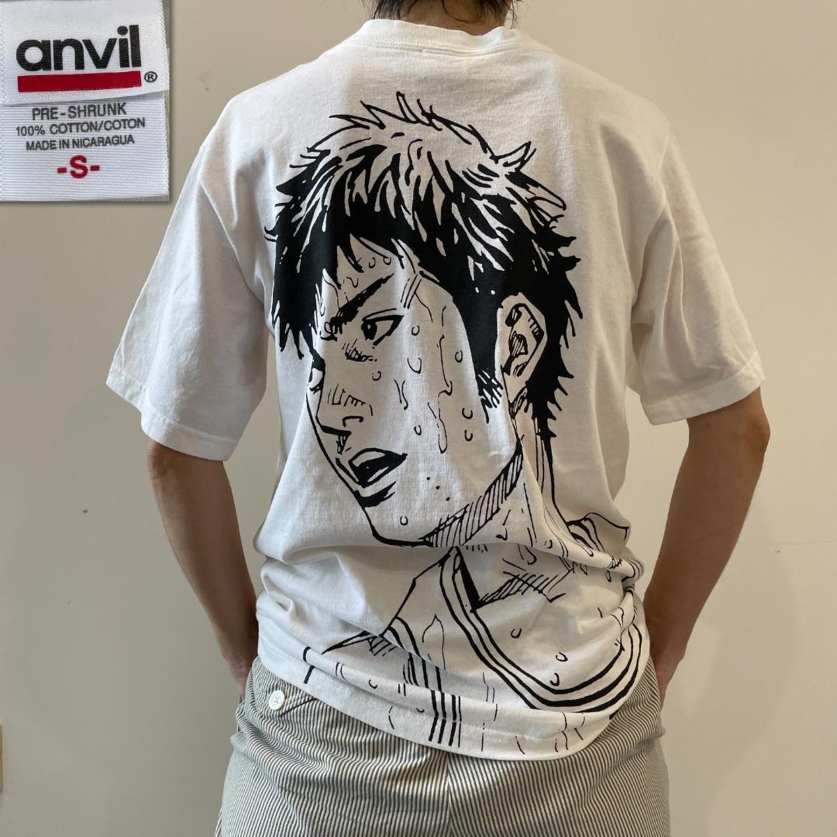 GG296 00s アニメ スラムダング あれから10日後 三井寿 Tシャツ 