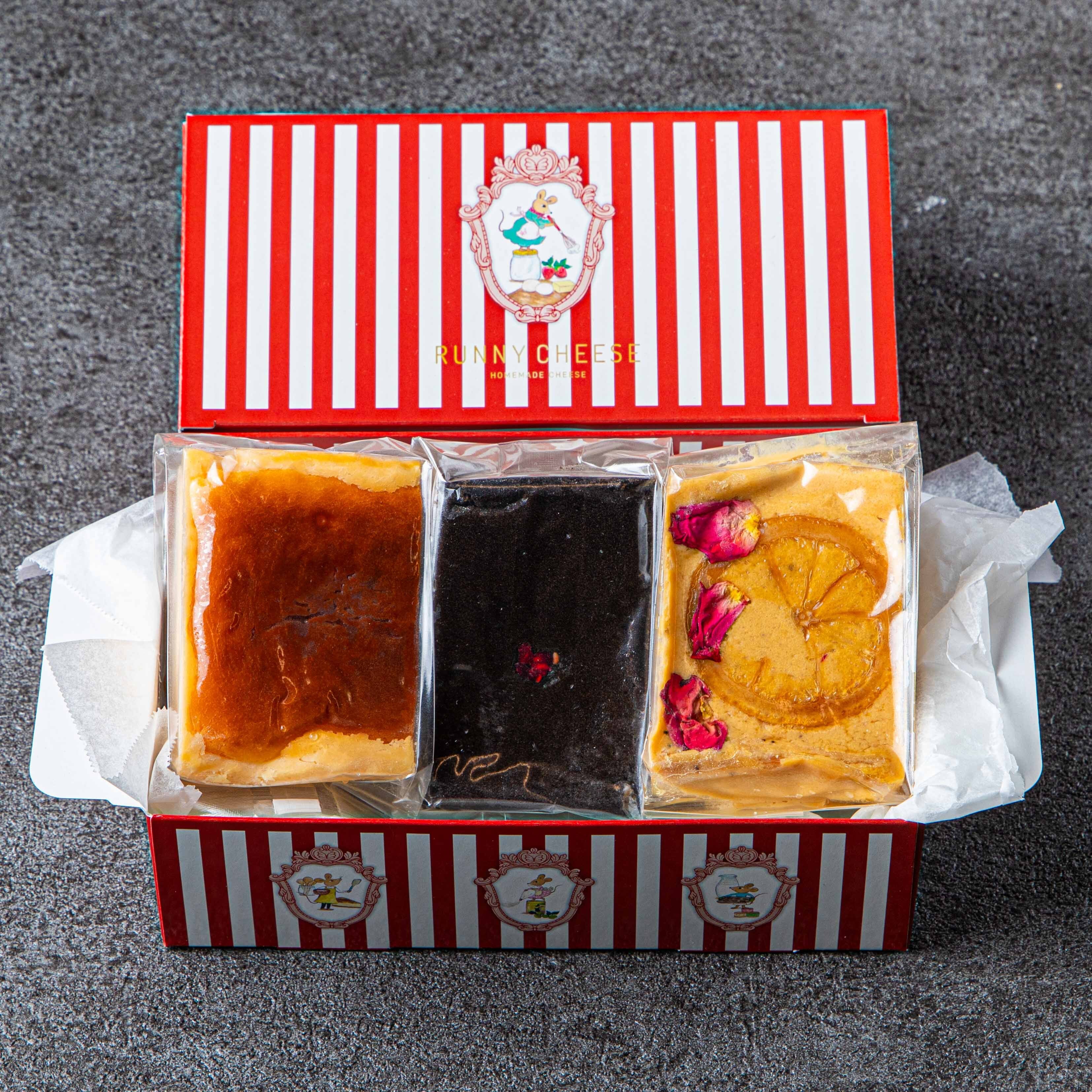 いろんな味を楽しみたい】チーズケーキ3種アソート | runnycheese