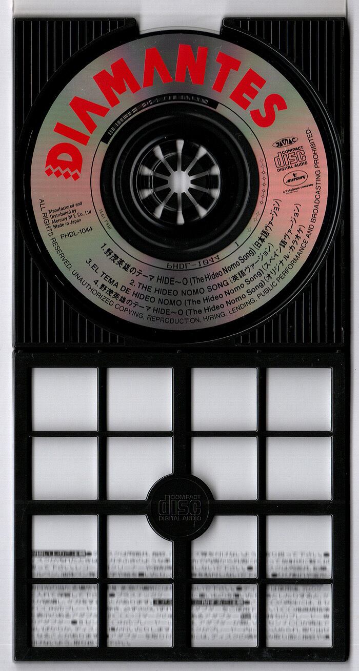 CDsingle】ディアマンテス/ 野茂英雄のテーマ HIDE～O (Mercury