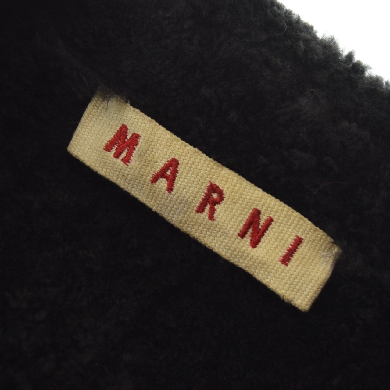 MARNI Lamb Leather Mouton Jacket Made In ITALY / マルニ ラムレザー