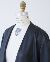 〈Hermès by martin margiela〉Vareuse leather jacket