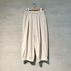 【evam eva】cotton cropped pants/E263T028