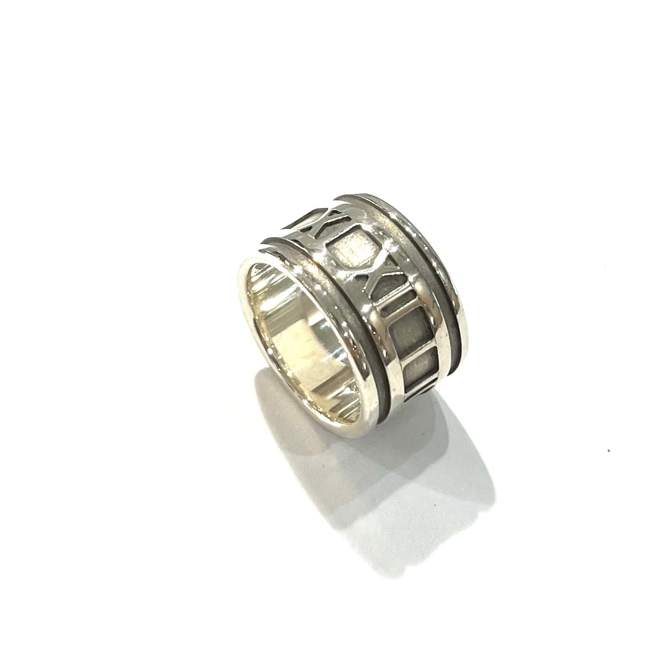 Tiffany ティファニー　10号　アトラス　リング　ワイド　オールド TIFFANY&CO】【10号】2329 出会うべき、名品 ティファニー10号