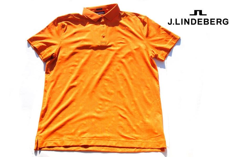 ジェイリンドバーグ|J.LINDEBERG|メンズ半袖ポロシャツ|48|訳あり