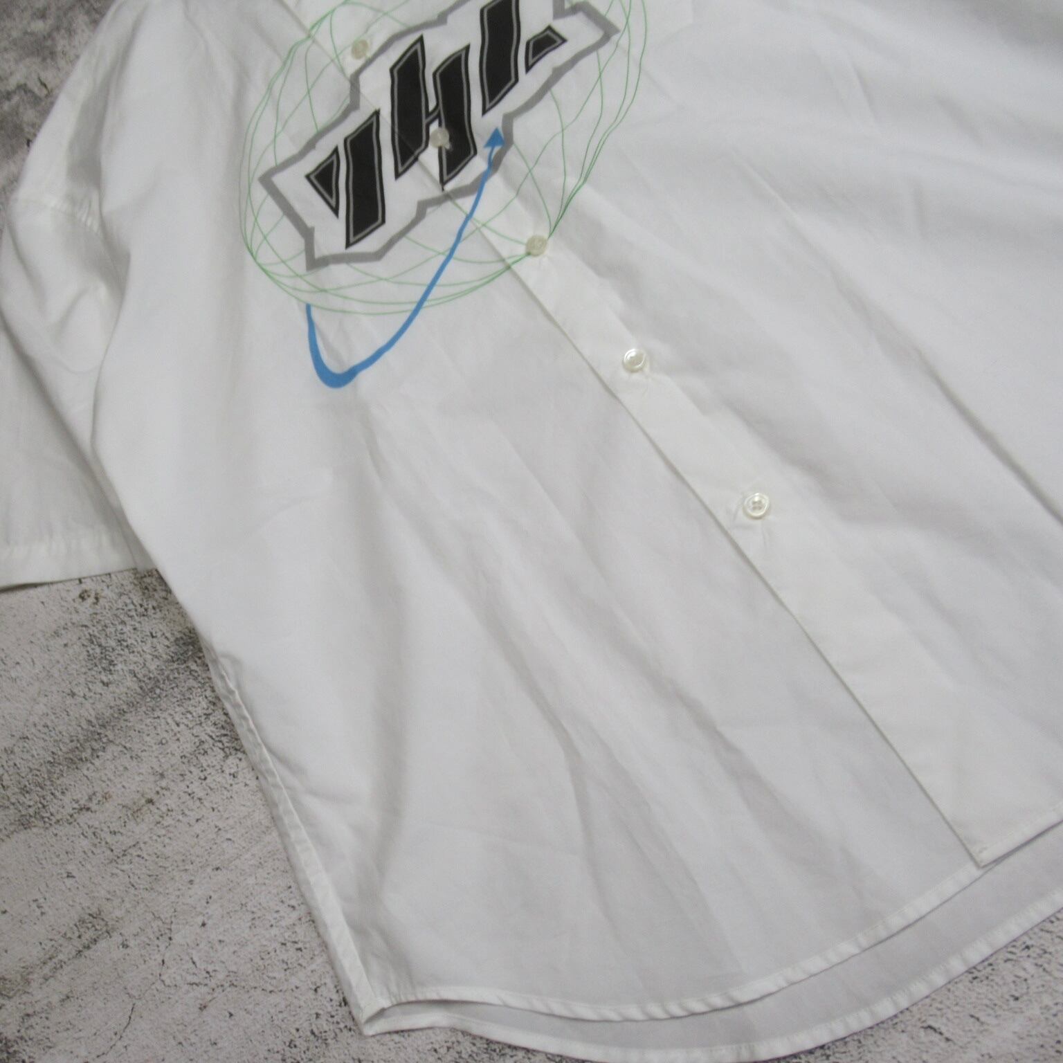 YUKI HASHIMOTO / ユウキ ハシモト Print Design Harf Sleeve Shirts 