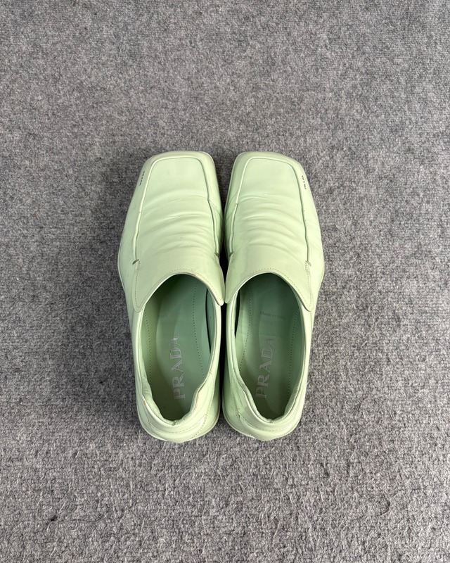 【2024/SS PRADA】square toe loafer