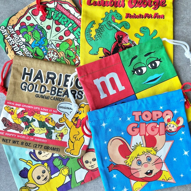キャラクターミニ巾着