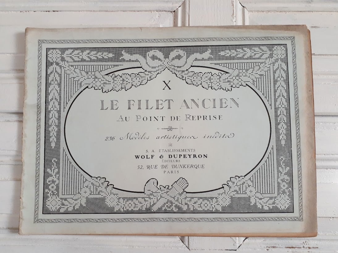 9．フィレレース図案集Ⅹ | BluebirdDreams