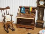Shackman 揺りかご・木製家具セット（金具取れ・補修あり） 画像15