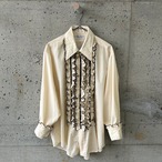 White ruffle shirts