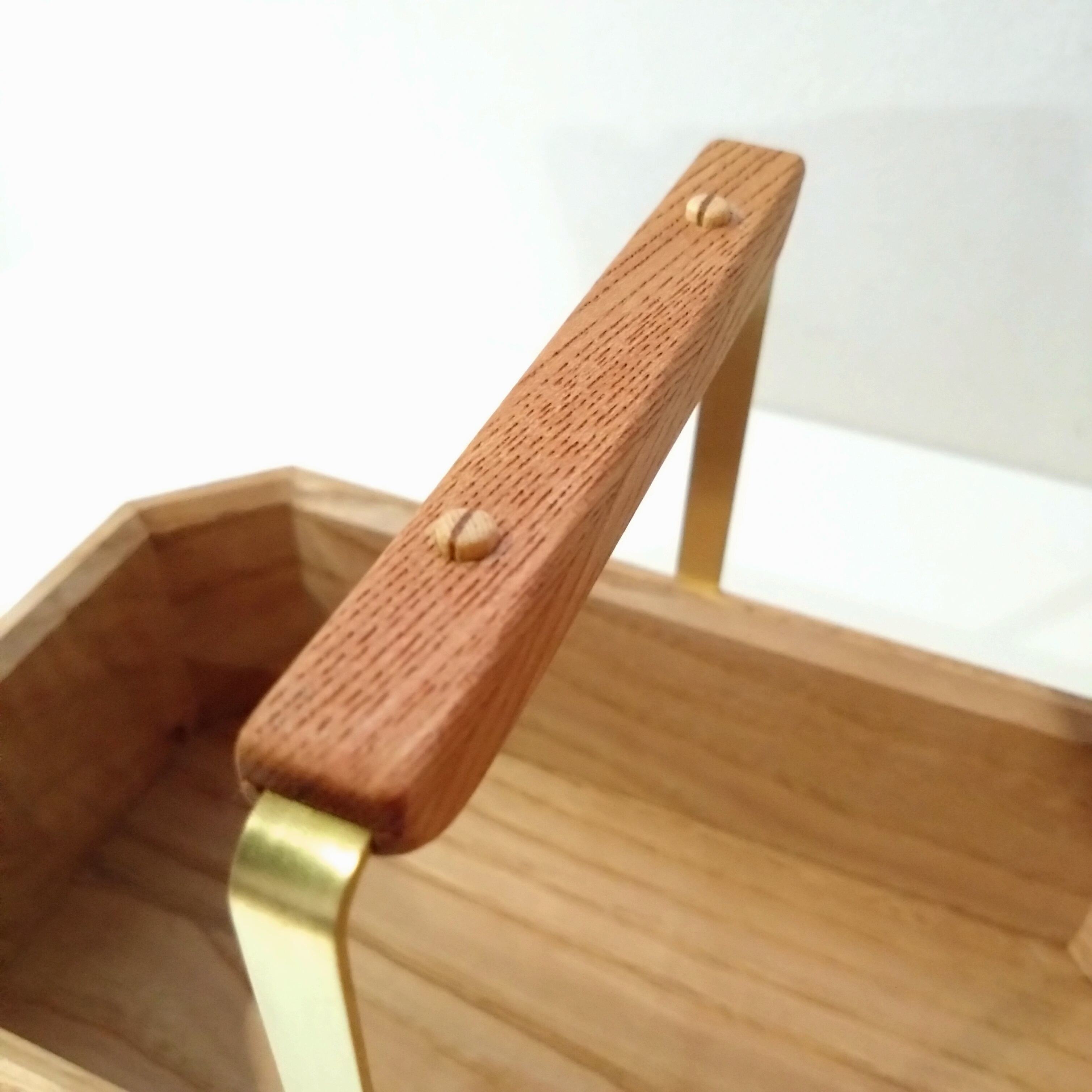 持ち手付きフリーボックス｜ 無垢 栗(クリ) | MIYABI WOODWORKS