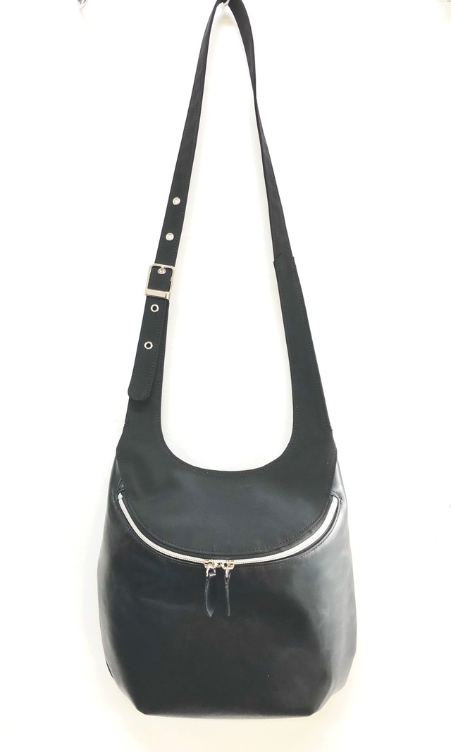 蔵前街歩きポシェット「ブラック」