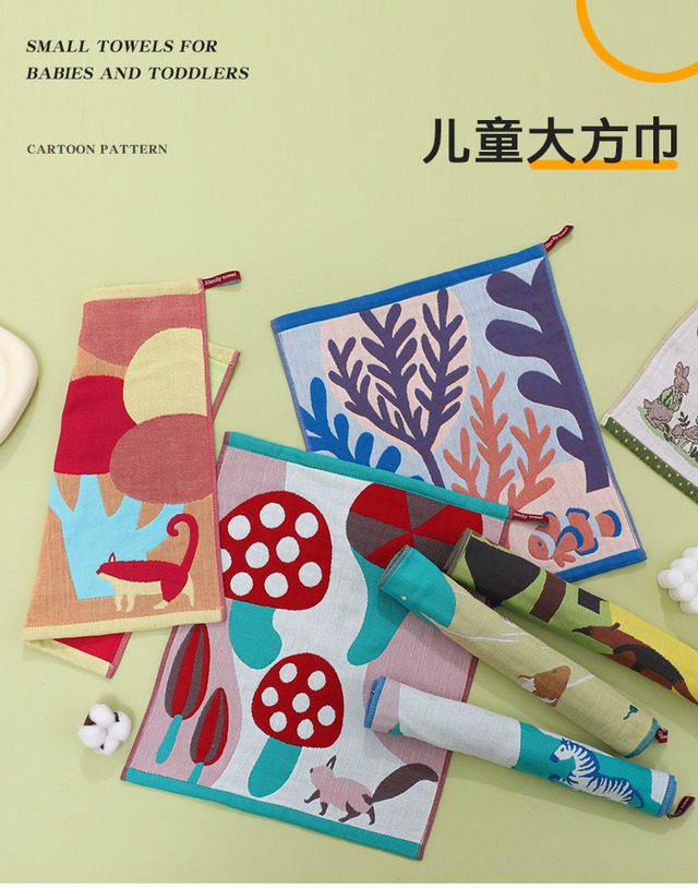 国風純綿ガーゼタオル 大方巾 34x40cm