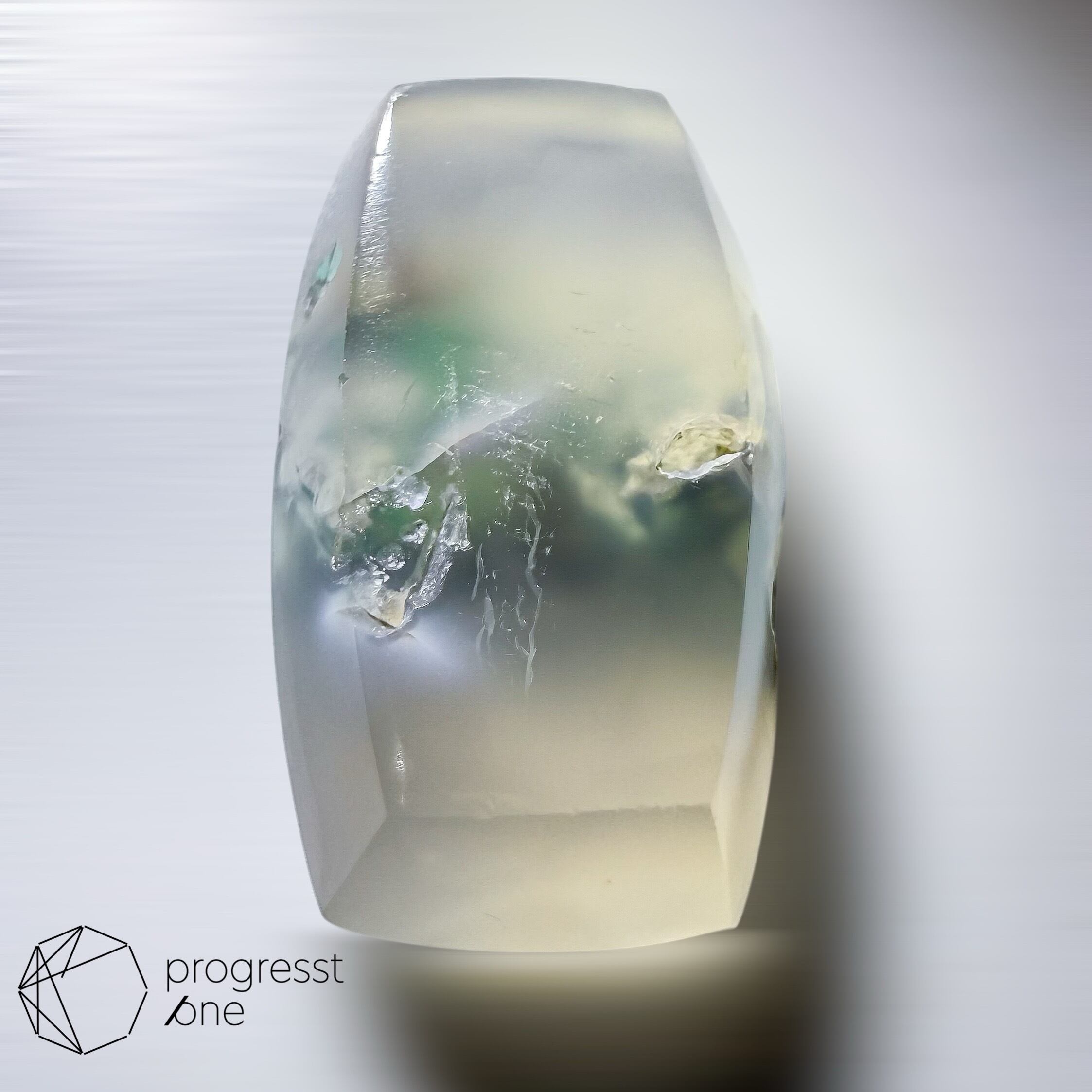 コッパーインアゲート13.846ctソ付 | progresstone