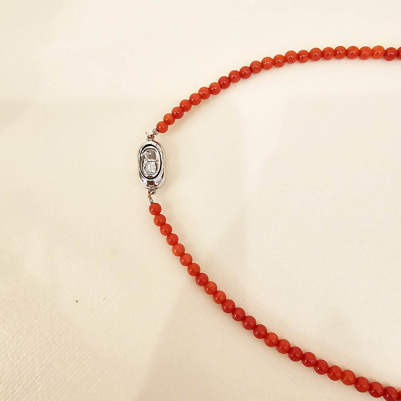 高知県産】天然赤珊瑚ネックレス｜上品な艶と深紅の輝き | Materia CASA