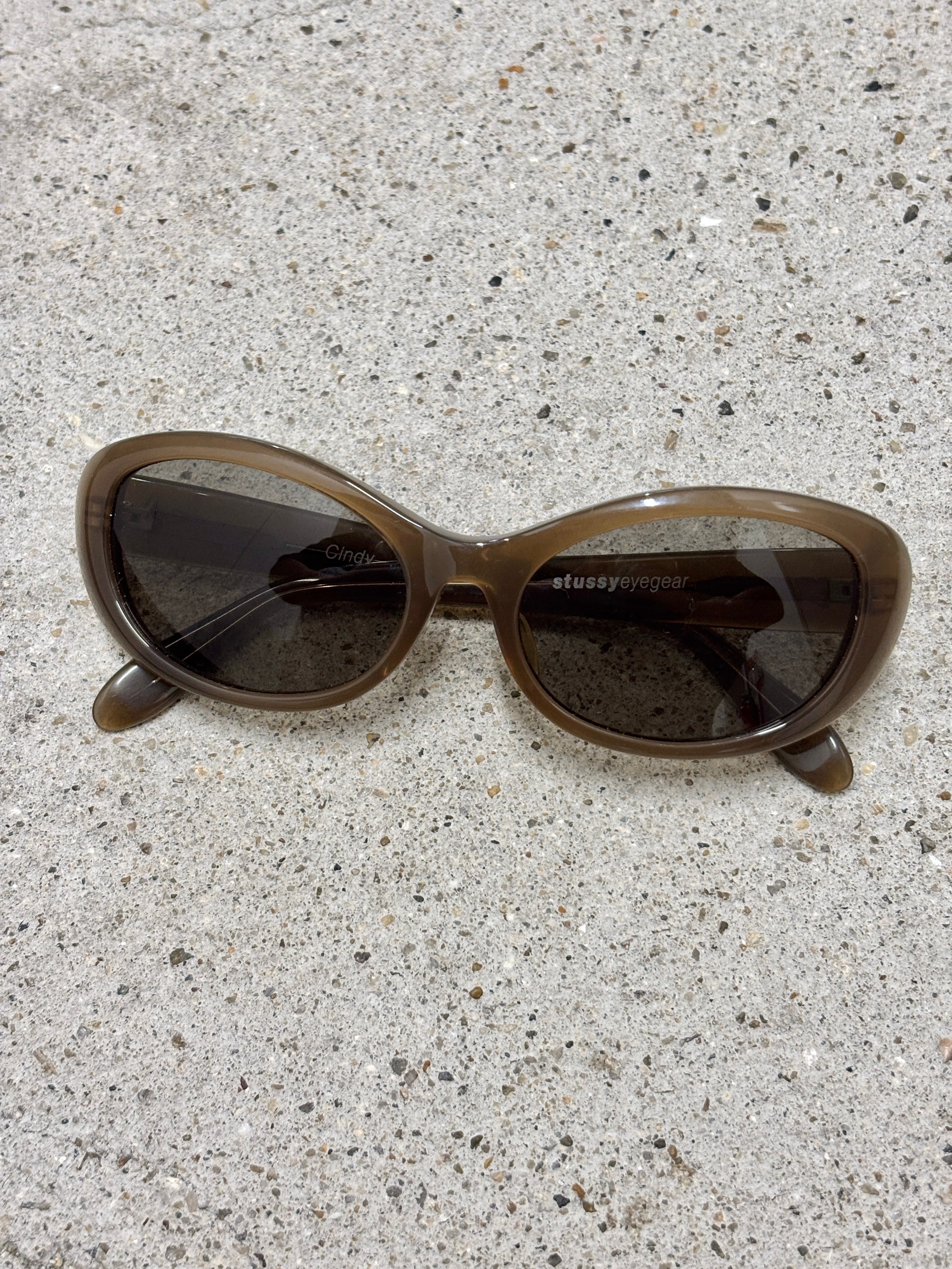 STUSSY/Sunglasses/Cindy/サングラス/シンディ－/ブラウン/ブラック