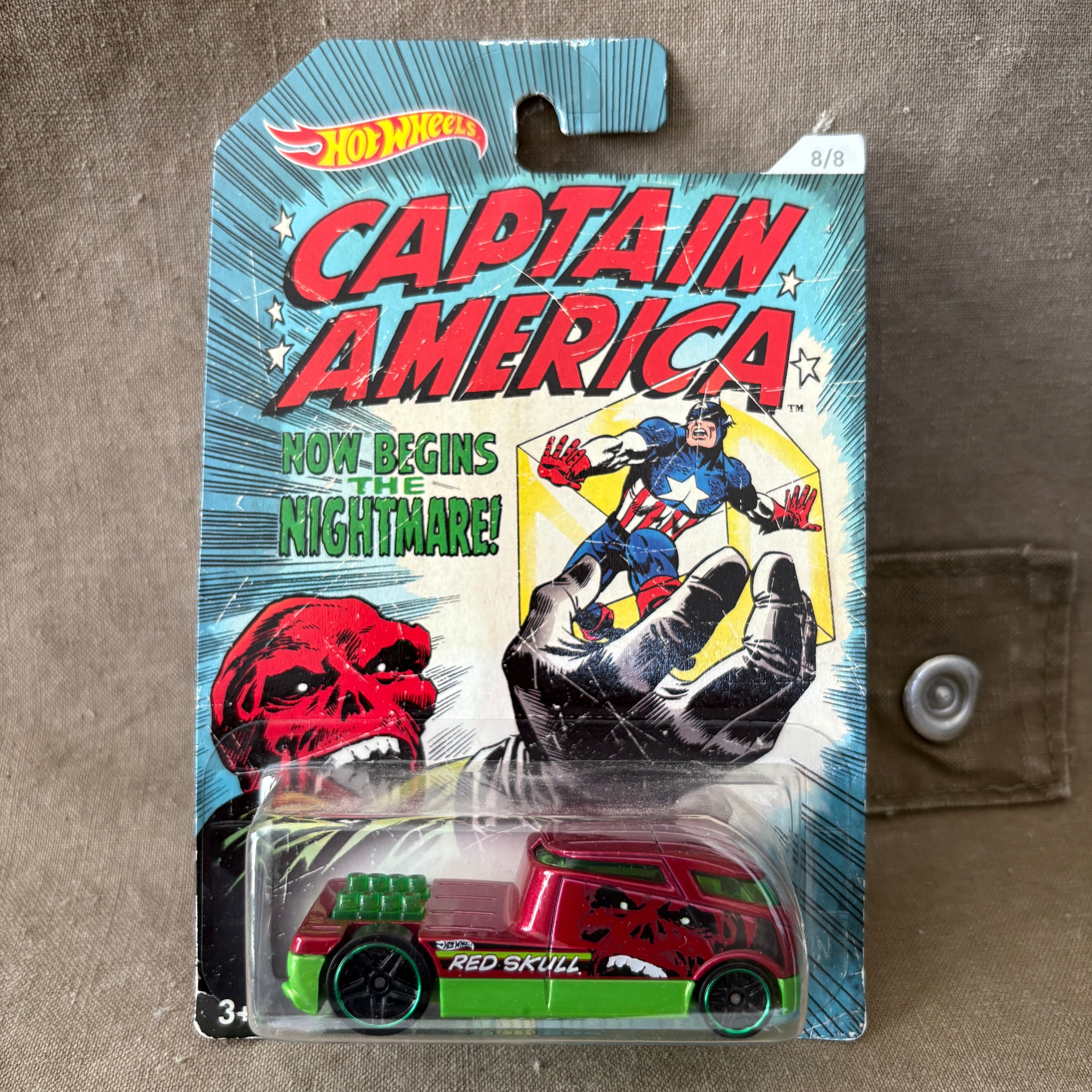MARVEL】hotwheels CAPTAIN AMERICA VENOM | 福田商店