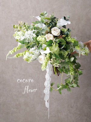 【レンタルブーケ ライラック】 爽やかブーケ 往復送料込み 花嫁 ウェディングブーケ レンタル ウェディングフォト wrb-0008