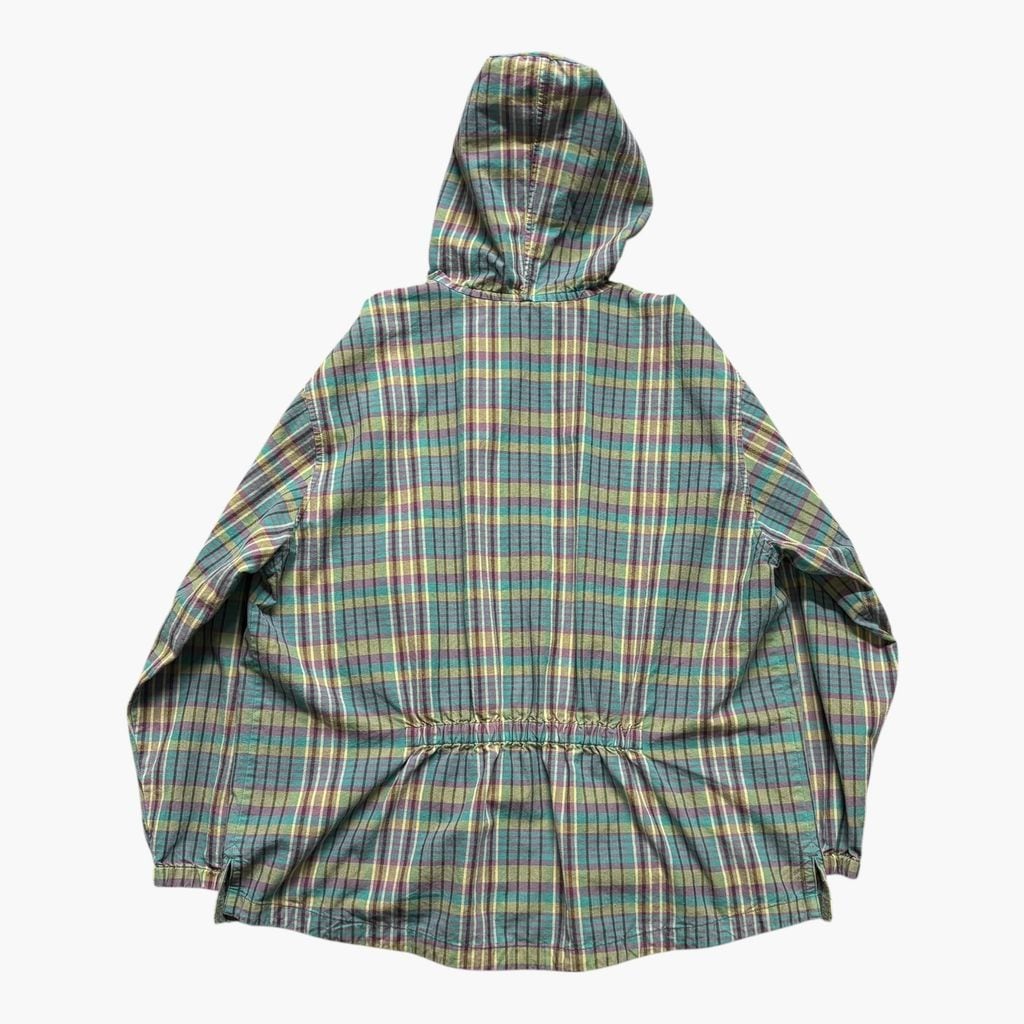 90's エディーバウアー アノラック Eddie Bauer チェック柄 コットン