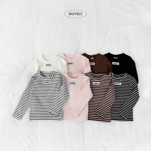 1+1 strechy tee【BAYVELY】※9月中旬発送予定