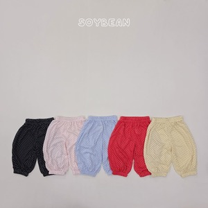 【ﾉﾍﾞﾙﾃｨ＆送料無料】Polka dot balloon pants / soy bean