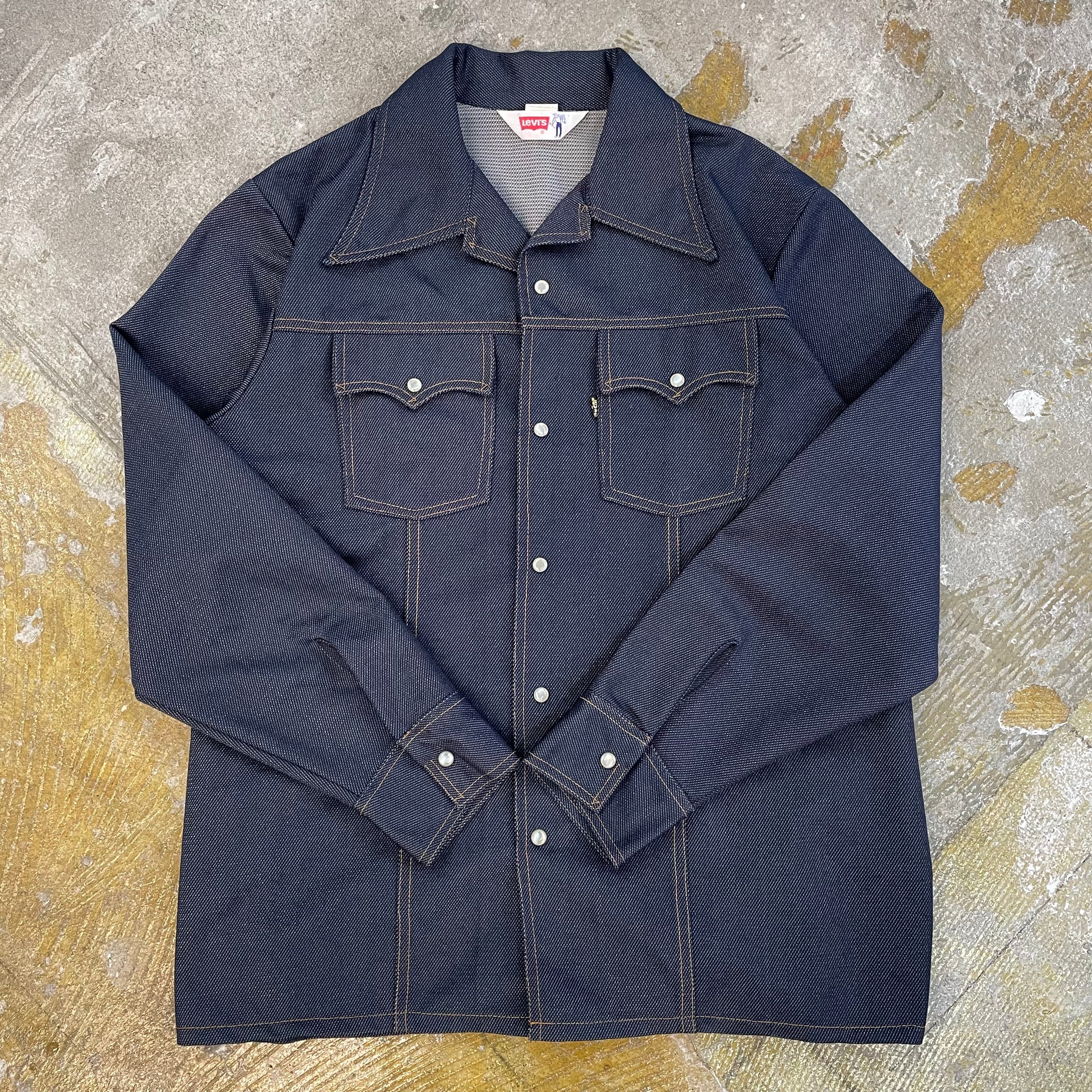 70s Levi'sサドルマンタグ ウエスタンシャツジャケット リーバイス