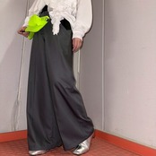 MML131PEA 異素材切替パンツ