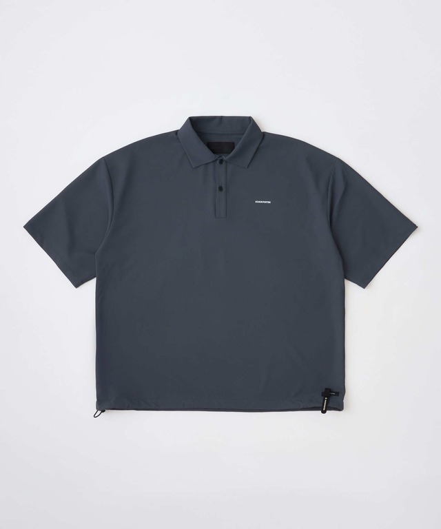ADAM PATEK BITE APPLE patch polo shirt (GRY) AP2614028