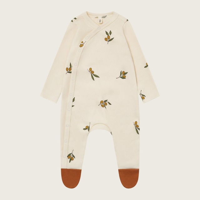 organic zoo / Olive Garden Suit with contrast feet