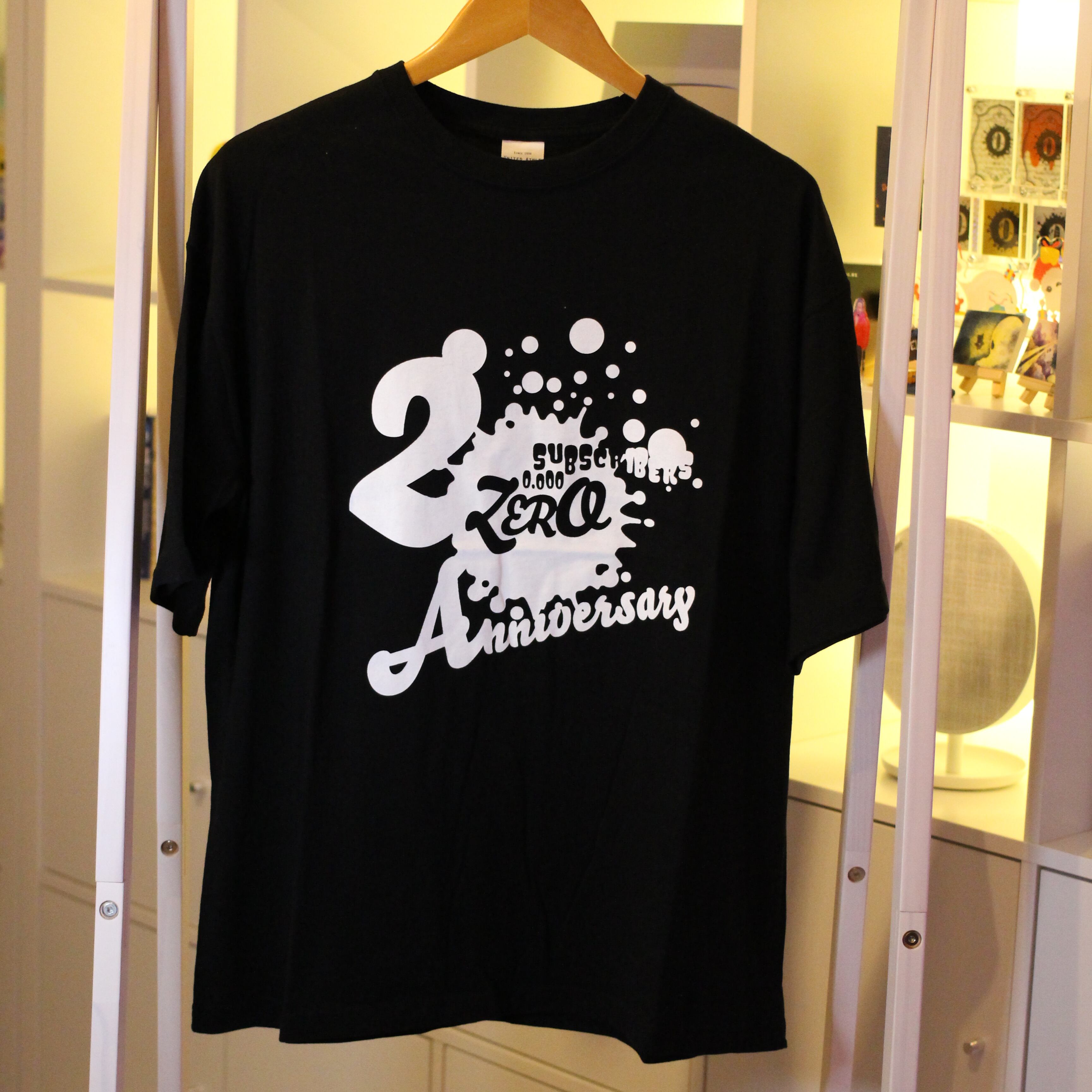 ※二宮着用※20万人記念「ゼロスパークリング」ビッグシルエットTシャツ(L)※発送時期:11月末~12月初旬頃