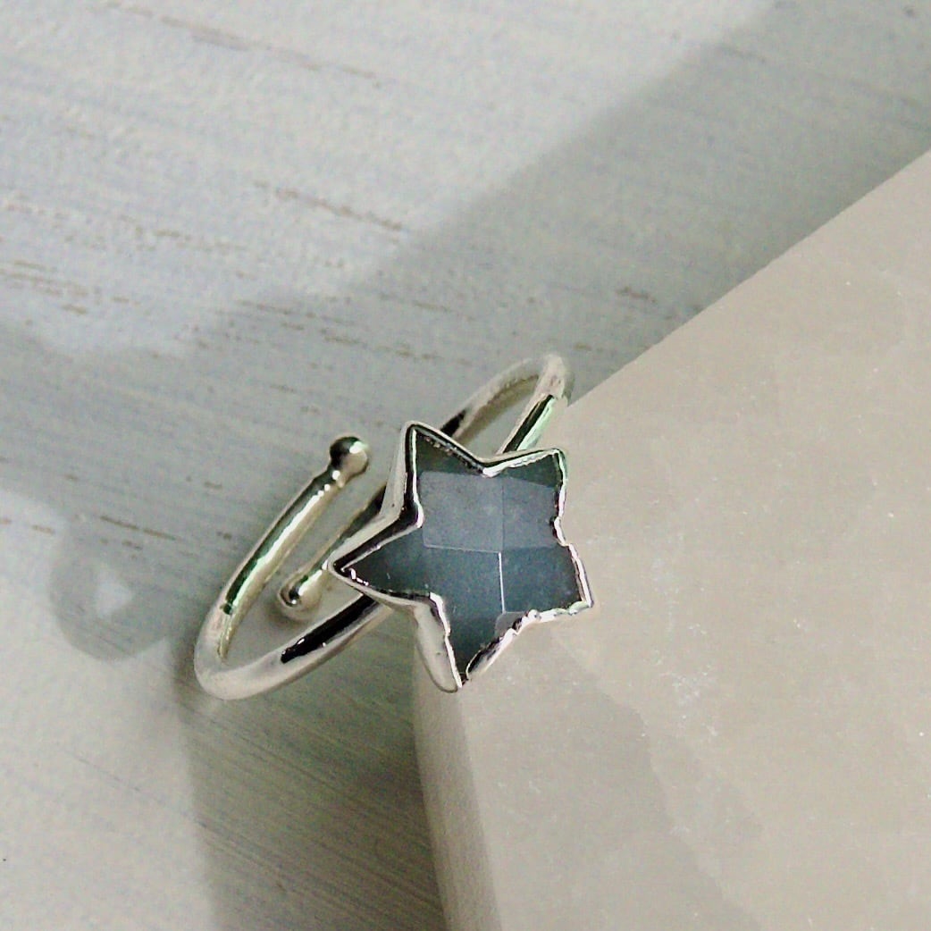 LOOT】オーシャンマスターリング 925 × 18k + 天然石3.7ct
