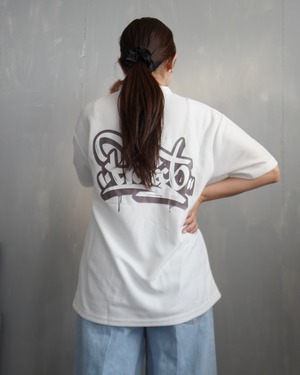 primaras×kinmedaiコラボ2弾ワッフルTee／ホワイト