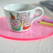 村田菜穂美作　子供用ミニマグ　「3びきのこぶた」［2104130000300］