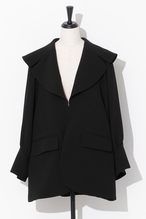 Pearl Volume Jacket　BLACK