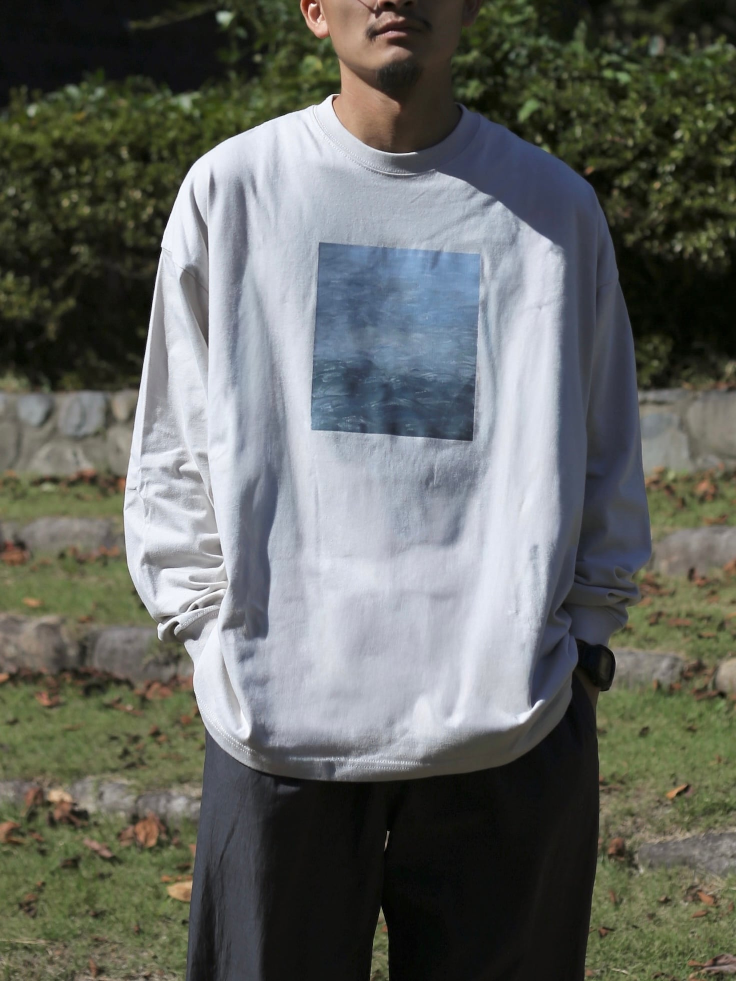MINAMO LONG T-SHIRT GRAY | 13