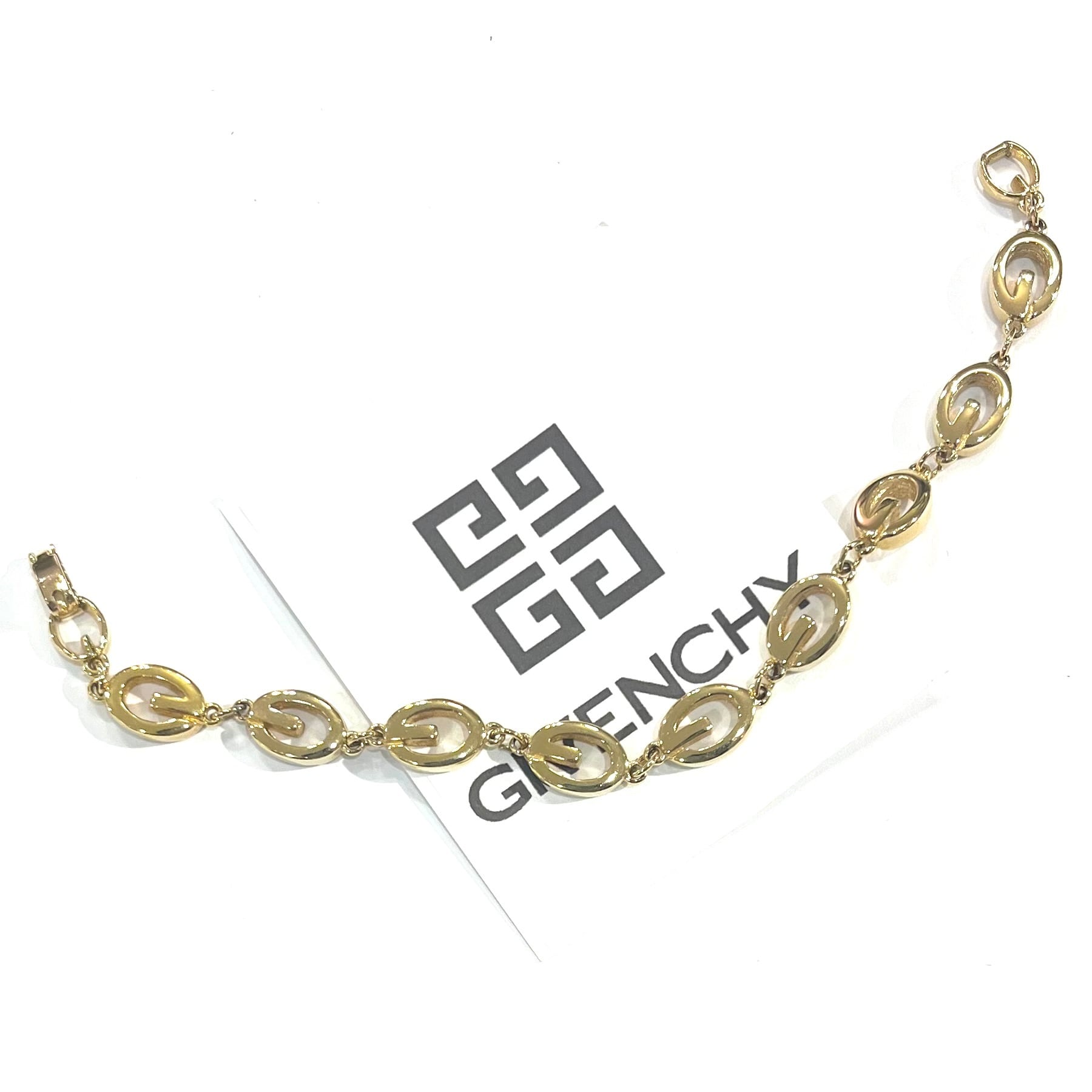 GIVENCHY】2594 ジバンシィ GGチェーンブレスレット ヴィンテージ