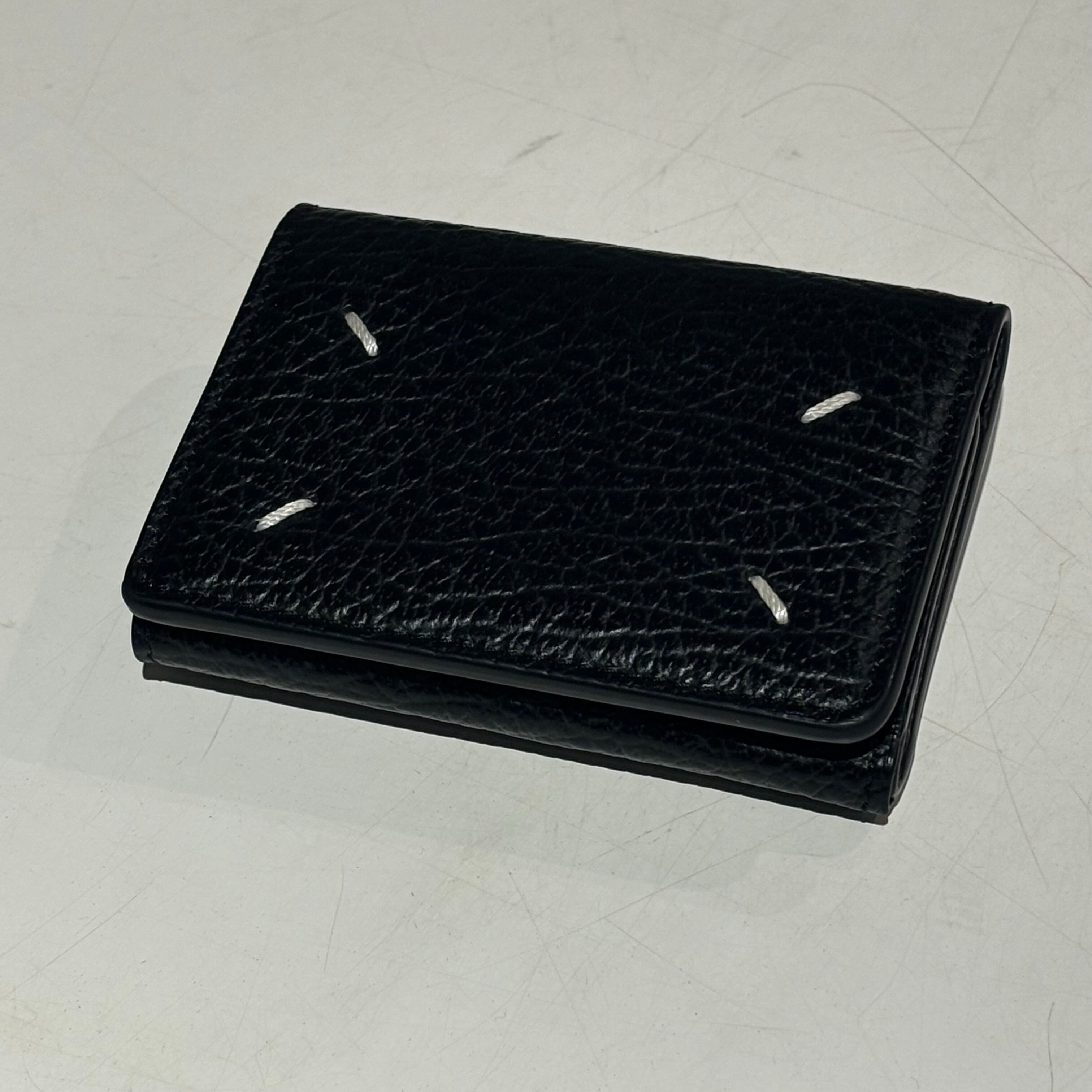 Maison Margiela メゾンマルジェラ 財布 レザー 三つ折り【表参道t  