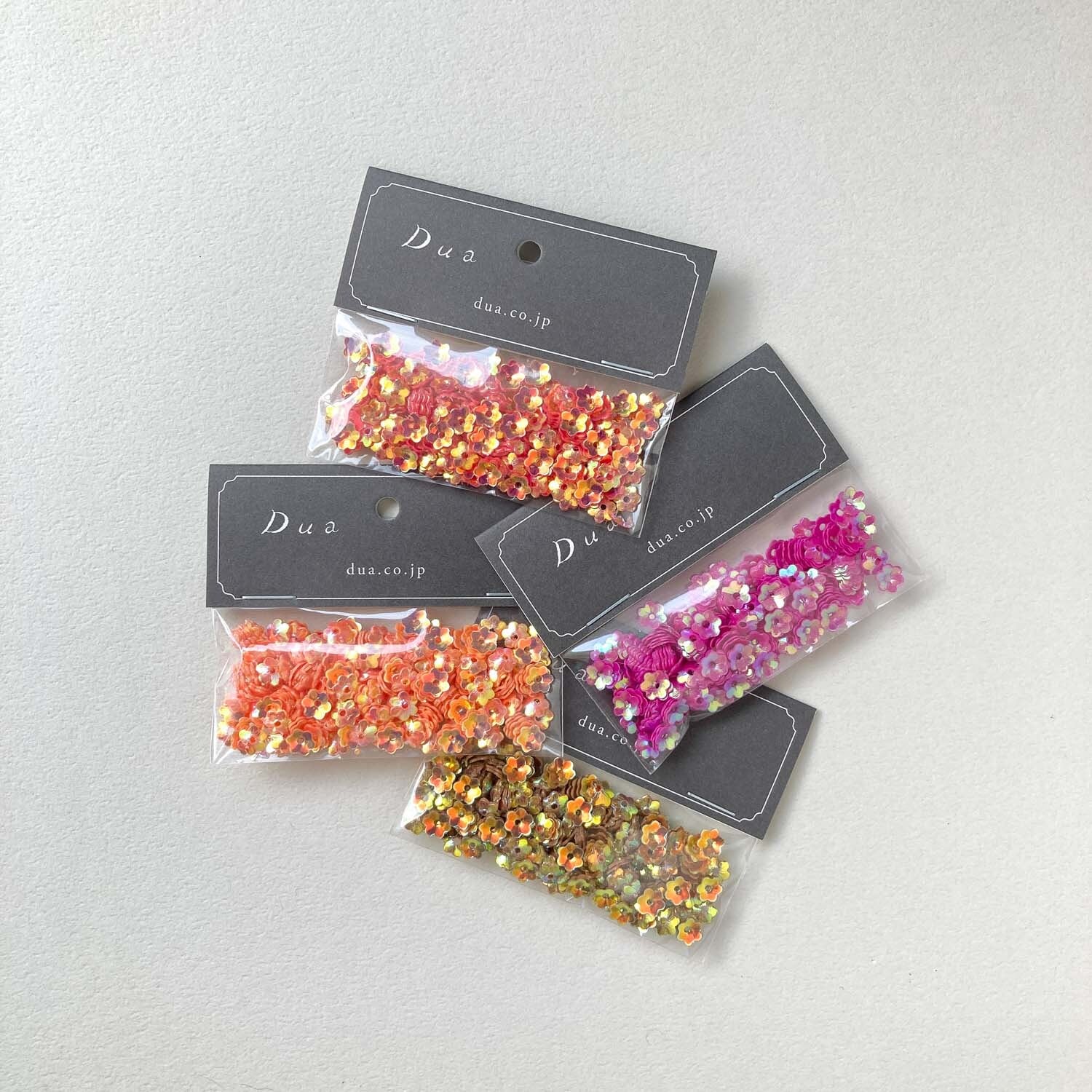 新色追加〉カラー小花スパンコールパックS（5mm） | Dua-アクセサリー
