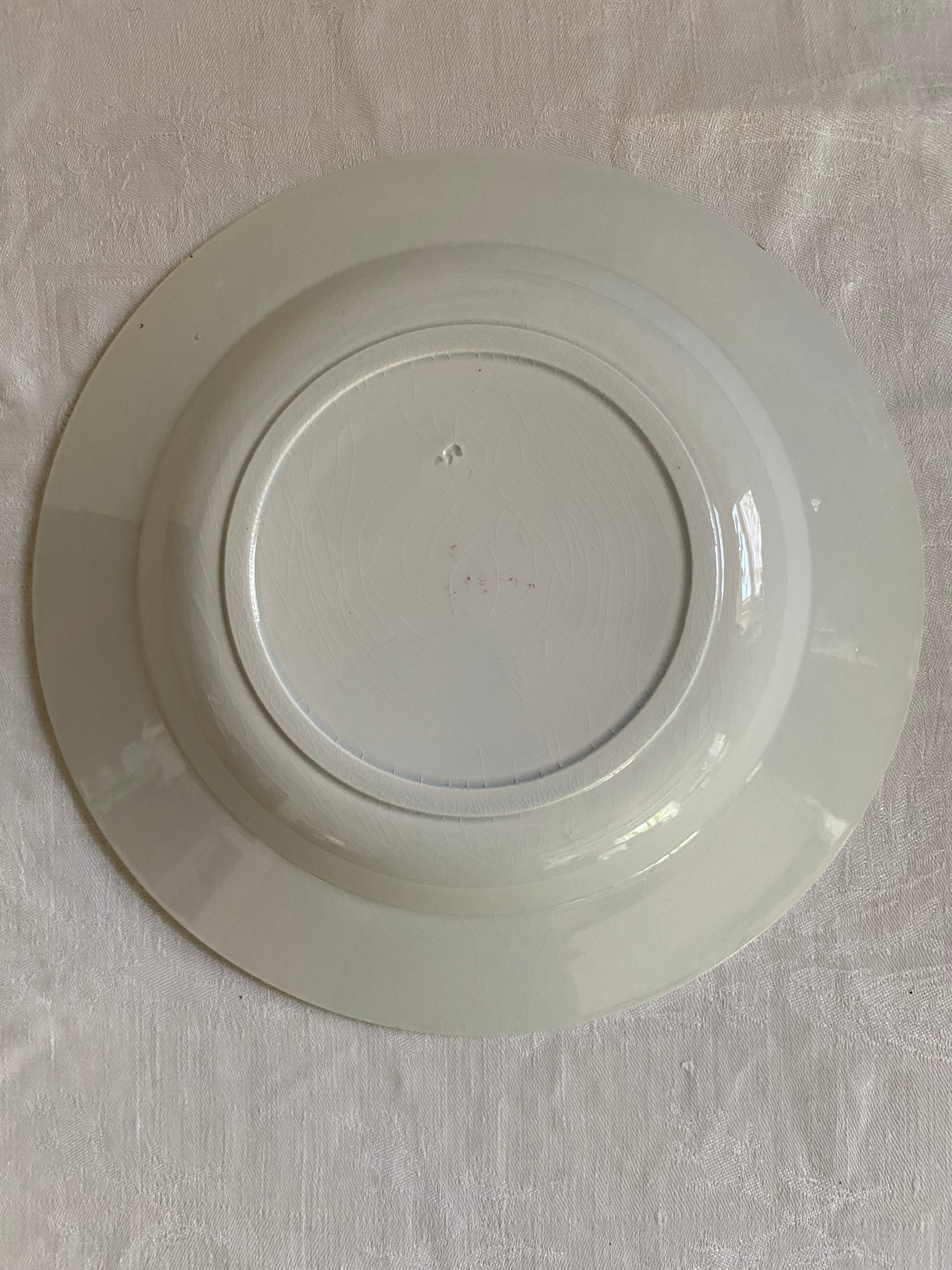 スズランのプレート B MUGUET St.AMAND サンタマン フランス