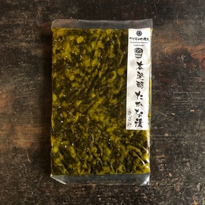 化学調味料・保存料無添加で切らなくていい。本発酵たかな漬ーきざみー