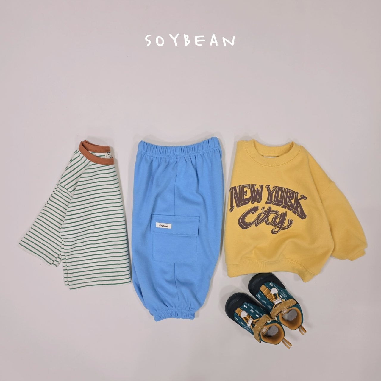 B651【即納】captain stripe t-shirt