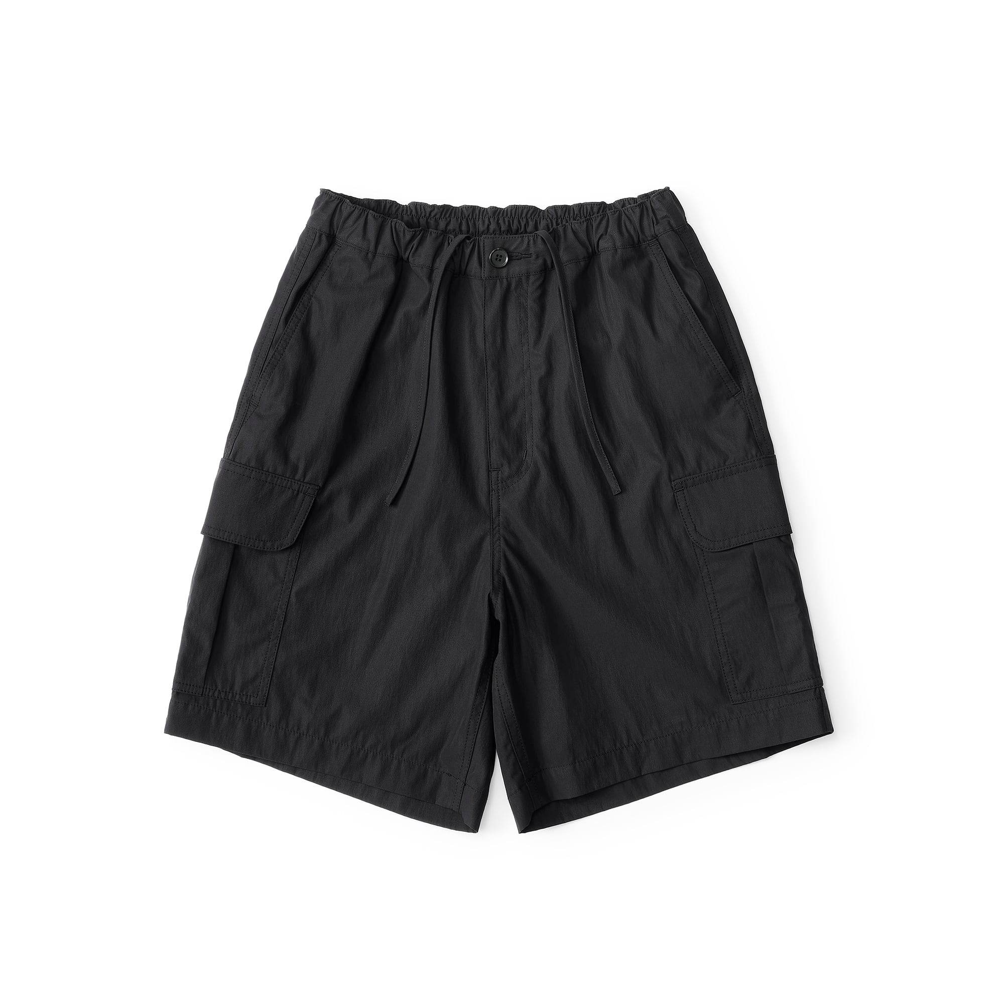 5／22までの限定出品　everyone nylon shorts everyone cotton nylon cargo shorts (BLACK) | everyone