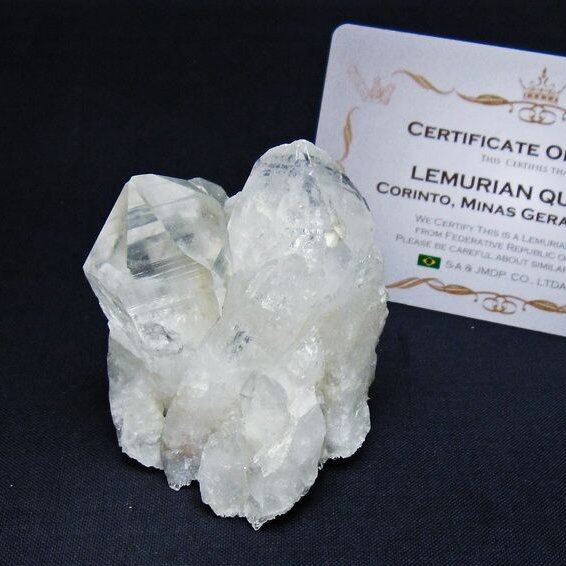 水晶 クラスター 原石 ブラジル ミナスジェライス州 コリント産 レムリアンシード 一点物 おまかせ便 172-4204