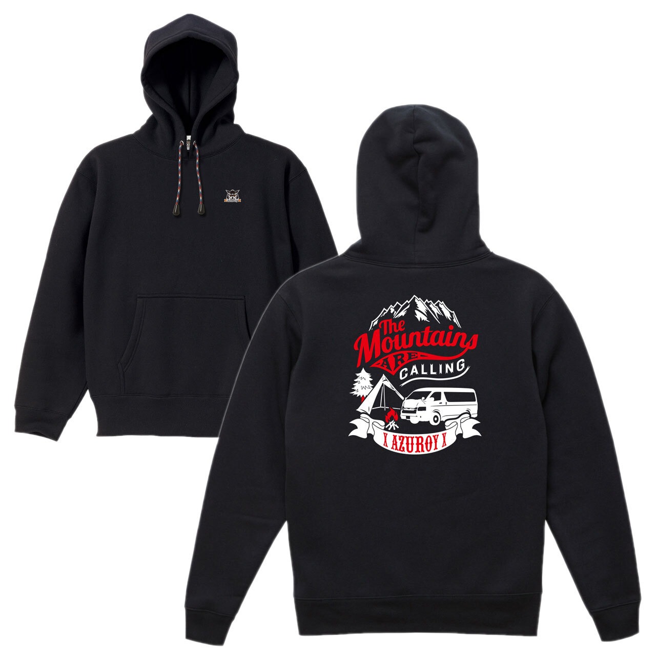 CAMP BASEパーカー【デザインを自分好みにカスタマイズできるTシャツ！】