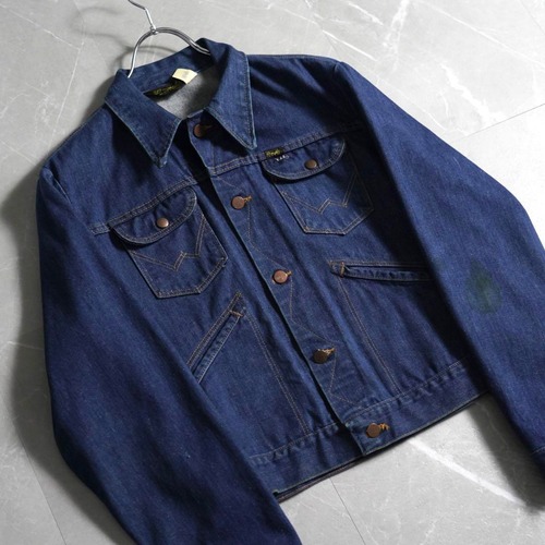 Wrangler 126MJ 42 size Denim Jackets 70~80s Made in USA ラングラー 126MJ 42サイズ 70s デニムジャケット USA製 濃紺 Wrangler 126MJ 42 size Denim Jackets 70~80s Made in USA ラングラー 126MJ 42サイズ 70s デニムジャケット USA製 濃紺