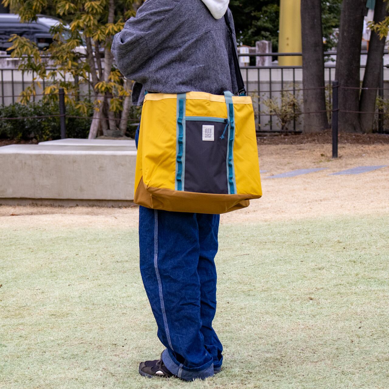 Mountain Utility Tote / Mustard / TOPO DESIGNS / マウンテン