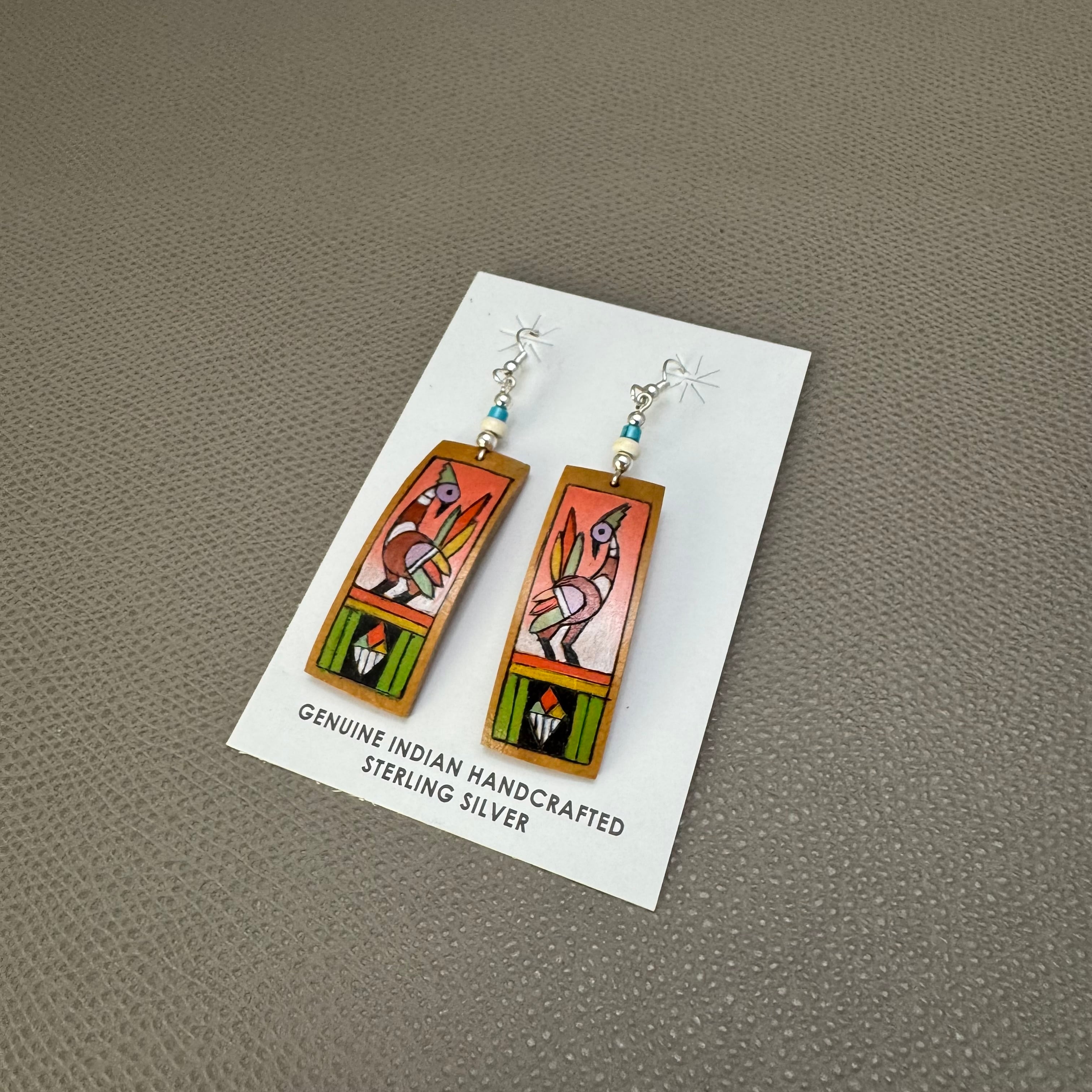 NAVAJO(ナバホ）族 Edison Sandy Smith作 スタンプワークバングル